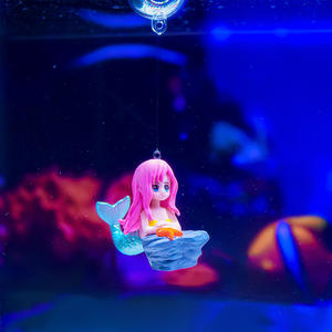 Zeemeermin Drijvende Groothandel <span class=keywords><strong>Aquarium</strong></span> Decoratie Aquaria Landschap <span class=keywords><strong>Aquarium</strong></span> Decoratie - Product Image 2