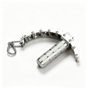 Allenatore per Supinazione del Polso Regolabile in Acciaio Inossidabile, Impugnatura per Avambraccio e Forza <span class=keywords><strong>di</strong></span> Presa, Attrezzatura per Allenamento Fitness e <span class=keywords><strong>Braccio</strong></span> <span class=keywords><strong>di</strong></span> <span class=keywords><strong>Ferro</strong></span> - Product Image 2