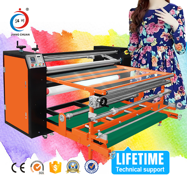 Industrial Calandra Sublimation Machine for Bulk Textile Roll to Roll Transfer Printing