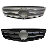 Grille avant en ABS de haute qualité pour Mercedes-Benz Classe C W204 C180/C200/C260/C300 2008 avec ajustement parfait à 100%
