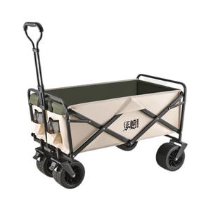 Chariot de camping en plein air pliable chariot de jardin chariot de plage chariot - Product Image 1