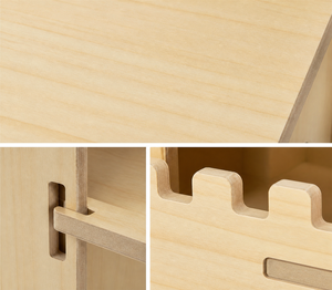 Casita de Madera de 3 Niveles Estilo Castillo para Hámster con Rampas y Plataformas de Escalada, Casa de Juegos para Hámster, Gerbil y Ratón - Product Image 2