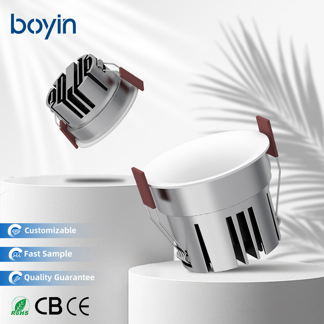 Best New Products of 2026 9w 65mm IP20 Dt6 Dali Led Downlight Led Recessed Ceiling Lamp Spotlight Fixture Indoor Ajustable 9w