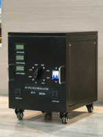 Régulateur de tension monophasé à commutation 10KVA, sortie AC 220V 110V, entrée de tension réglable 0V 160V 180V 200V 220V 240V 260V