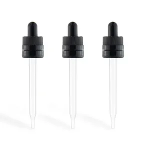 50Ml Chai Dầu Dropper Cap Báo Chí Với Pipette Nhựa Trẻ Em Chống Tamper Dropper Cap