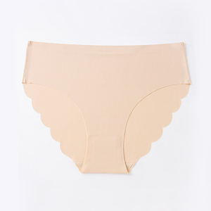 Factory Outlet của phụ nữ 6-màu nylon vô hình quần lót giữa eo quần lót liền mạch tóm tắt 6-màu rắn calcinha sem - Product Image 5