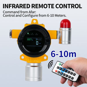 Alarme de fuite de gaz unique RTTPP DR600 à montage mural, O2 oxygène, gaz nocif, fuite de gaz toxique fixe industriel, sulfure d'hydrogène H2S - Product Image 5