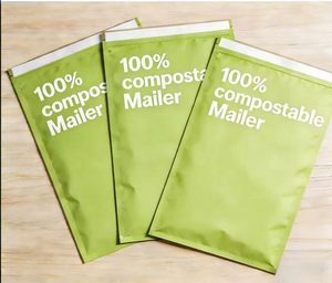 Bolsa de Correo Compostable Personalizada XC Bio, Embalaje de Transporte Biodegradable, Bolsa Postal Resistente, Envío Logístico Internacional - Product Image 1