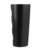 Lavabo sur pied en céramique sanitaire moderne pour salle de bain, résistant à l'eau, avec drain, noir mat, pour hôtel, école, hôpital