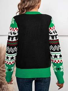 2024 Custom Design <strong>Women</strong> <strong>Christmas</strong> Sweater <strong>Plus</strong> <strong>Size</strong> <strong>Women</strong> Ugly Celebrity Carnival <strong>Christmas</strong> <strong>Jumpers</strong> - Product Image 4