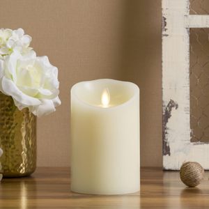 Bougies LED en cire véritable à piles, effet vacillant, avec télécommande 10 touches - Product Image 2