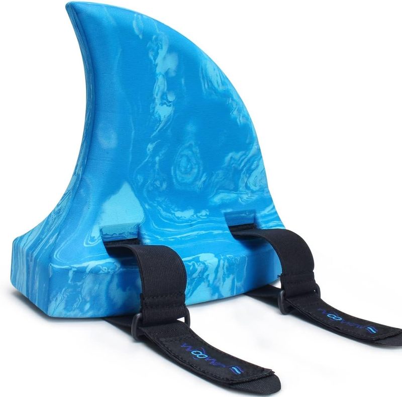 Swimming Shark Fins EVA Back Float