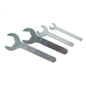 WXSNY Acier au carbone avec <span class=keywords><strong>clé</strong></span> zinguée 25mm 26mm 27mm 28mm <span class=keywords><strong>Clé</strong></span> à anneau à extrémité ouverte Kit d'outils à main <span class=keywords><strong>Clé</strong></span> - Product Image 6