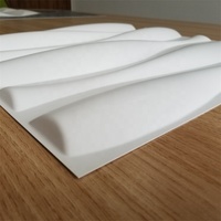Feuille de PVC rigide à bonne flexibilité pour thermoformage, panneau mural de plafond 3D