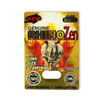 Rhino 69 10000K 18000K 24000K Complément alimentaire pour hommes en bonne santé Amélioration naturelle de l'énergie Pilules et capsules Rhino