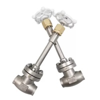 API/ANSI/CE DN20-DN100 de gaz liquide à très basse température CF8m 150lb/300lb/1500lb Vanne sphérique résistante à la corrosion et au frottement