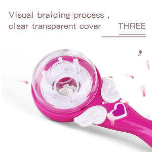 Coffret pour tressage automatique, accessoire de coiffure pour filles, jouet pour faire semblant de tresser, tresses magiques - Product Image 2