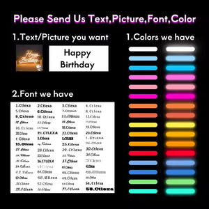 Custom stasera <span class=keywords><strong>LED</strong></span> <span class=keywords><strong>Open</strong></span> Neon segno PVC personalizzato illuminato verde giallo segno per i negozi di affari decorazione di nozze pubblicità - Product Image 5