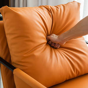 Sillón Individual Moderno y Sencillo, de Estilo Ligero y Lujoso, con Estructura de Hierro, para Oficina, Recepción de Hotel, Sala de Estar o Sala de Espera - Product Image 6