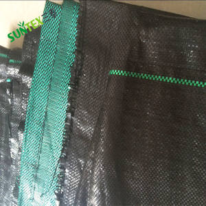 Prêt à expédier : Tapis <span class=keywords><strong>anti</strong></span>-mauvaises herbes en PP pour jardin, tissu en polyéthylène avec protection UV, 100 g/m², tissé noir, couverture de sol, géotextile, toile <span class=keywords><strong>anti</strong></span>-<span class=keywords><strong>herbe</strong></span> - Product Image 1