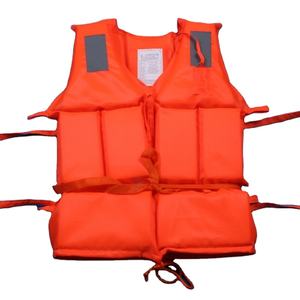 210D أكسفورد نسيج قارب سلامة الحياة سترة EPE رغوة PFD للسباحة وإنقاذ المياه - Product Image 1