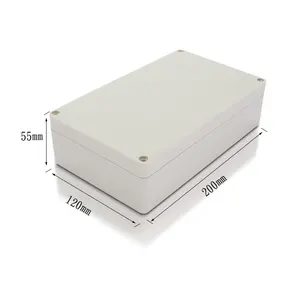 Caixa impermeável do cerco para a personalização eletrônica do PWB projeta a caixa de junção elétrica plástica impermeável exterior do ABS