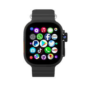 Jam Tangan Pintar DW100 PRO+ 4G LTE WIFI GPS Layar AMOLED Tampilan Warna Panggilan SIM Kompatibilitas <span class=keywords><strong>Android</strong></span> Tidur IP67 Casing Silikon Paduan - Product Image 1