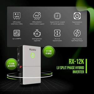 อินเวอร์เตอร์ไฮบริดสามเฟสแบบสอง/สามเอาต์พุต R UI XU - Product Image 4
