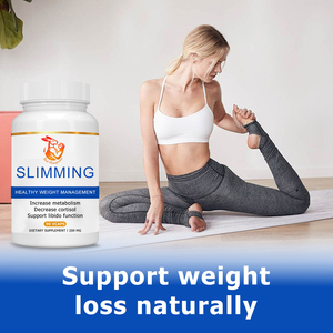 Private Label Slimming Supplement Capsules with Proprietary <b>Blend</b> Psyllium Powder Maintain Healthy Glucose Levels Capsules - Product Image 5