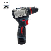 SUBY16.8VEnsemble de perceuse électrique rechargeable multifonctionnelle, perceuse électrique sans fil de 10mm, outil électrique de bricolage à batterie au lithium