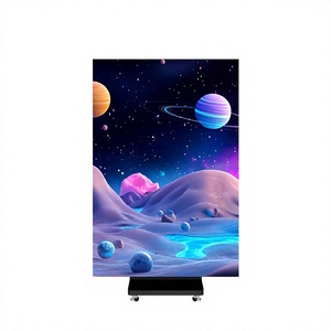 Écran LED pliable double face P2.5 GOB pour affichage numérique intérieur, idéal pour les publicités commerciales - Product Image 1