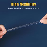 Muestra Gratuita de Puntos Adhesivos de Doble Cara, Adhesivo Removible Transparente, Cinta de Nano Puntos para Colgar en la Pared, Manualidades con Globos