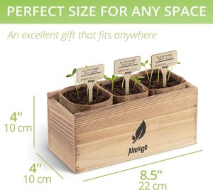 Tự làm nhà máy Kit thân thiện với môi dừa gỗ hoa dại mix phát triển kit bao gồm lâu năm hàng năm hoa dại vải bố trồng đất - Product Image 2