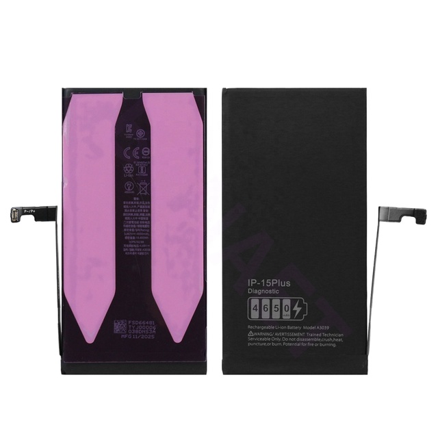 Hot Sell Genuine Wholesale Lithium for iphone 15 15pro 15plus High Capacity Battery With MSDS CE Certification