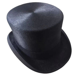 Cappello <span class=keywords><strong>da</strong></span> <span class=keywords><strong>mago</strong></span> nero 15 cm <span class=keywords><strong>cappelli</strong></span> a cilindro in feltro di lana per feste o festival come prezzo economico all'ingrosso o fai come la tua nuova moda o logo - Product Image 1
