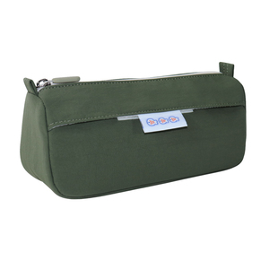 กระเป๋าใส่ดินสอผ้า Oxford พิมพ์โลโก้ได้ ความจุเยอะ ทนทาน กันน้ำ สีเบจ แฟชั่น มีช่องใส่ของ สำหรับเด็กหญิง เด็กชาย ระดับประถม - Product Image 3