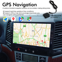 Autoradio multimédia sans fil CarPlay 8GB + 128GB AI Voice pour Hyundai Santa Fe 2 2006-2012 Navigation GPS Android 13 Vidéo