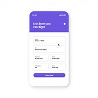 Wise Hustlers Application mobile de réservation de vols : Chercher des vols, comparer les tarifs aériens, réserver des billets et gérer les voyages avec des mises à jour en temps réel