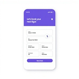 Wise Hustlers: Aplicación Móvil para Reserva de Vuelos, Busca Vuelos, Compara Precios de Avión, Reserva Boletos y Gestiona tus Viajes con Actualizaciones en Tiempo Real - Product Image 1