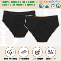 SHINBENE Menstruales Super Absorbant Étanche Période Physiologique Culotte Menstruelle Sous-Vêtements