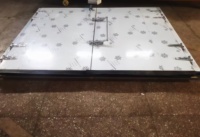 Puerta de Refrigeración con Panel Metálico Completo, Puerta Resistente a Impactos para Almacenamiento en Frío en Proyectos de Refrigeración Comercial