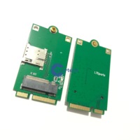 Adaptador de Tarjeta SIM M.2 a PCIE para Router LTE-A, Módems Wifi 4G M.2, Soluciones IoT, Adaptador M.2 a PCIE, Módems LTE-A de Alta Velocidad