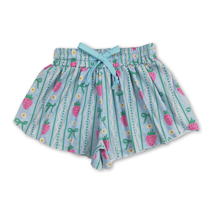 RTS/OEM/ODM Shorts Estivi per Bambine con Fiocchi Rosa, Verdi e <span class=keywords><strong>Rossi</strong></span>, Vari Stili Disponibili, Abbigliamento per Bambine - Product Image 5