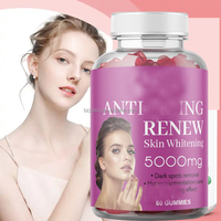 Bonne qualité Fabricant d'usine Suppléments de collagène végétalien Welnessway Blanchiment de la peau RENEW Gummies