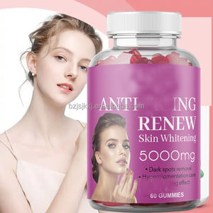 איכות המפעל יצרן מזון טבעוני תוספי מזון welnessway הלבנה עור חידוש gummies - Product Image 1