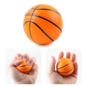 Ballon anti-stress en mousse PU, jouet promotionnel de basketball, durable, silencieux, pour soulager le stress en extérieur - Product Image 1