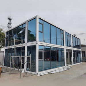 XH 40ft Shipping Container casa prefabbricata appartamento e casa contenitore di imballaggio piatto per il trasporto come edificio per uffici - Product Image 4