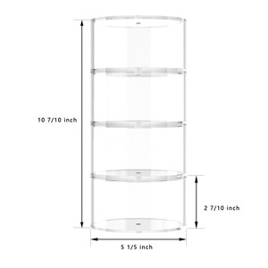 Hộp Đựng Dây Đai Bằng Nhựa <span class=keywords><strong>Acrylic</strong></span> Hộp Trưng Bày <span class=keywords><strong>Acrylic</strong></span> Hộp Đựng Đồng Hồ, Trang Sức, Trang Điểm, Vòng Tay, Nhẫn, Phụ Kiện Đồ Chơi - Product Image 2