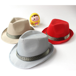 Style parental été séchage rapide enfants Jazz casquettes chapeaux Panama Fedoras extérieur Sunhat Performance chapeau Chapeau couvre-chef pour enfant - Product Image 2