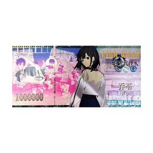 Banconota da Collezione 2026 Hot Sales CN Time Travel <span class=keywords><strong>Anime</strong></span>, 5 Design, Placcata in Oro 24K - Product Image 6